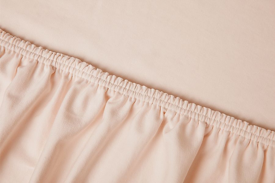 Kayori Spannbettlaken Edo, Mako-Satin, Gummizug: rundum, günstig online kaufen