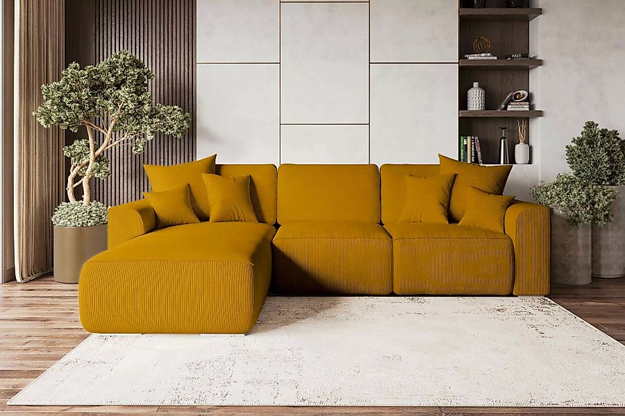 99rooms Ecksofa Gusto, Sofa L-Form, Eckcouch, günstig online kaufen