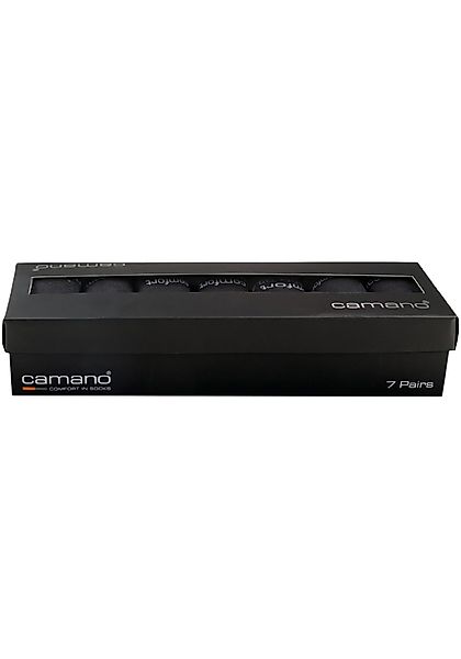 Camano Sneakersocken "comfort", (7 Paar), mit flachen Nähten günstig online kaufen