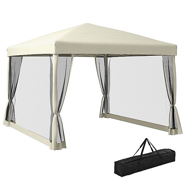Outsunny Faltpavillon Faltzelt mit Seitenwänden inkl. günstig online kaufen