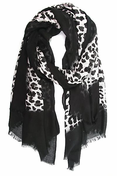 COLLEZIONE ALESSANDRO Modeschal "Lina" 1 Stk. mit Leopardenmuster und schwa günstig online kaufen