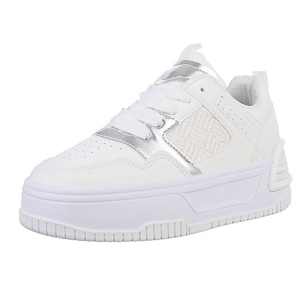 Ital-Design Damen Low-Top Freizeit Sneaker (88828454) Keilabsatz/Wedge Snea günstig online kaufen
