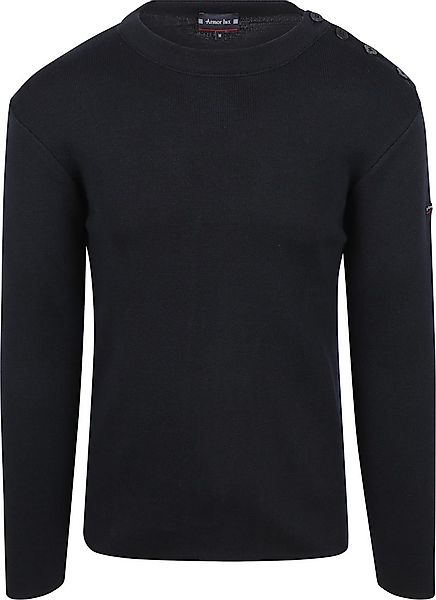 Armor-Lux Marin Goulenez Pullover Merinowolle Navy - Größe XXL günstig online kaufen