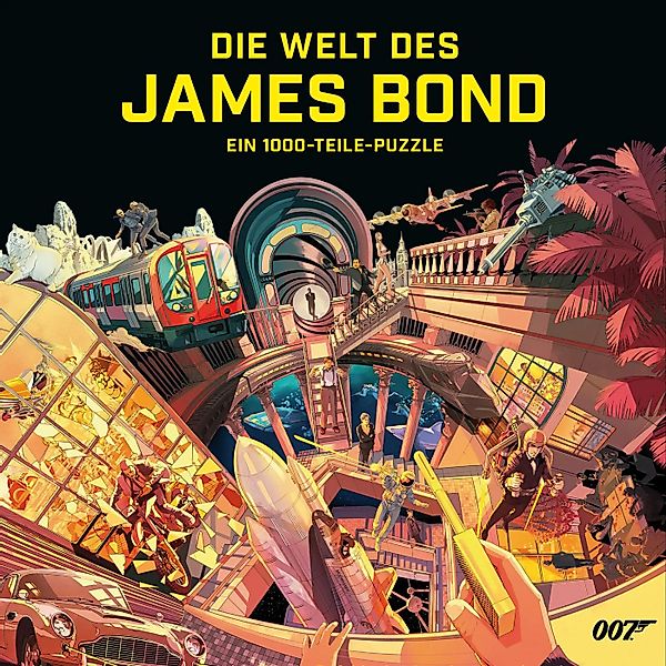 Laurence King Puzzle Die Welt des James Bond, Puzzleteile günstig online kaufen