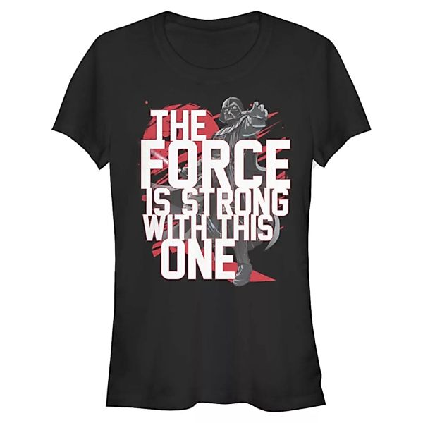 Star Wars - Darth Vader Force Stack Vader - Frauen T-Shirt günstig online kaufen