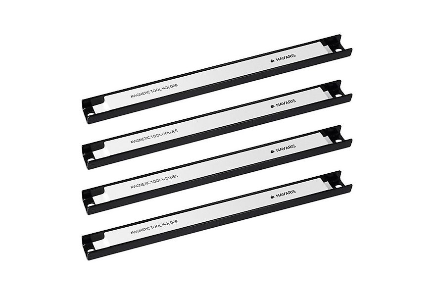 Navaris Lochwand 4x Magnetische Werkzeughalter Leiste - 30 cm - Werkstatt, günstig online kaufen