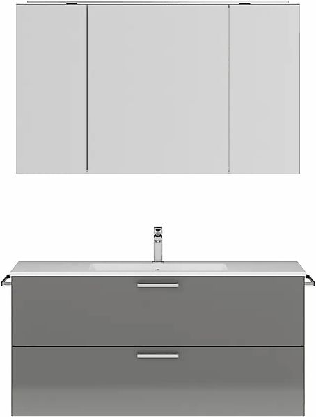 nobilia® Badmöbel-Set »Tolvina«, (2 St., vormontiert, mit Soft-Close), inkl günstig online kaufen