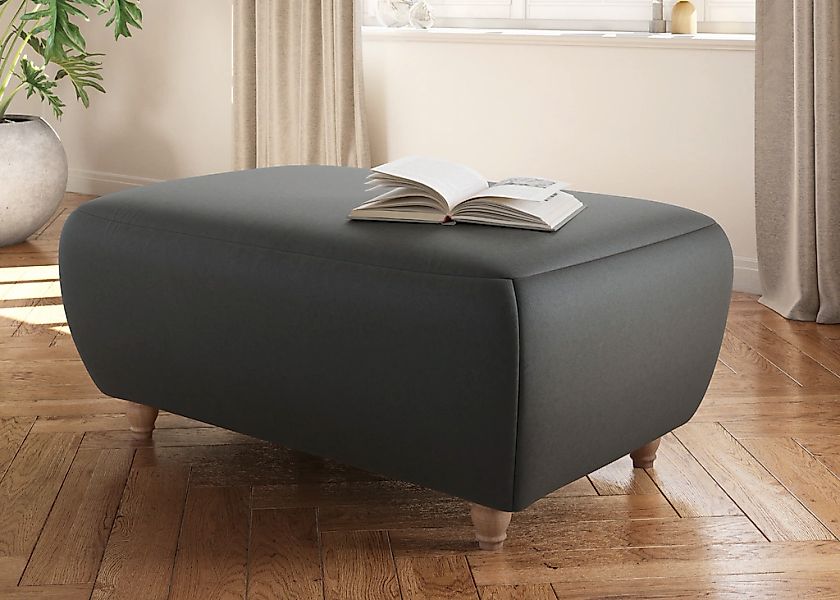 Home affaire Polsterhocker "Boston" 1 tlg. in 4 Bezugsqualitäten, auch in N günstig online kaufen