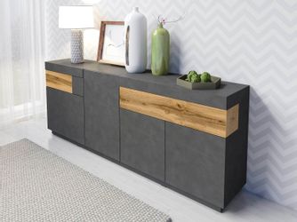 INOSIGN Sideboard "SILKE" Breite 218, 5 cm günstig online kaufen