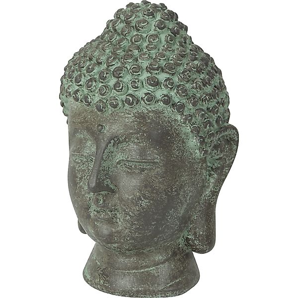 Dekofigur Buddha Grau Antik 9 cm x 15 cm günstig online kaufen