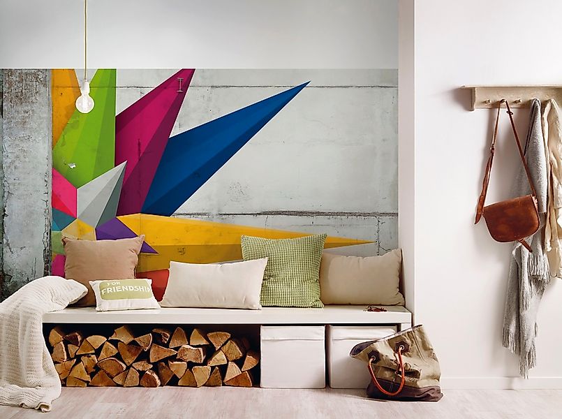 Architects Paper Fototapete »Atelier 47 3D-Star«, 3D-Optik, Vlies, Wand, Sc günstig online kaufen