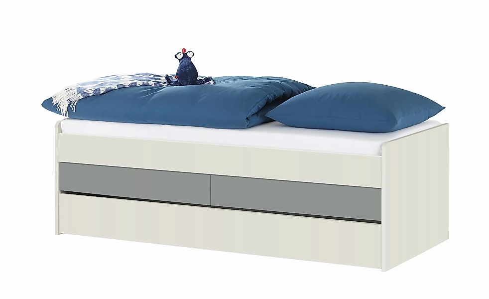 Duobett mit Stauraum  Grow Up ¦ grau ¦ Maße (cm): B: 97 H: 66 Betten > Bett günstig online kaufen
