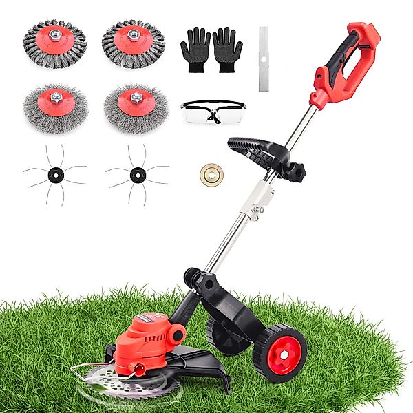 XERSEK Akku-Rasentrimmer 800W Kupfermotor Kompatibel mit günstig online kaufen