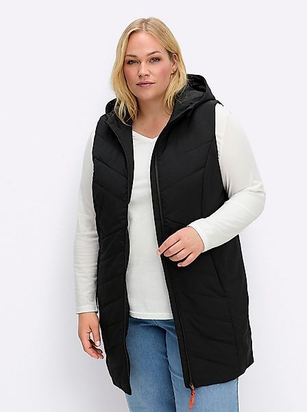 Sheego Jerseyweste Steppweste . günstig online kaufen