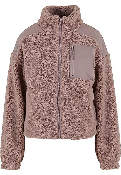 URBAN CLASSICS Winterjacke "Urban Classics Damen Ladies Sherpa Mix Jacket", günstig online kaufen