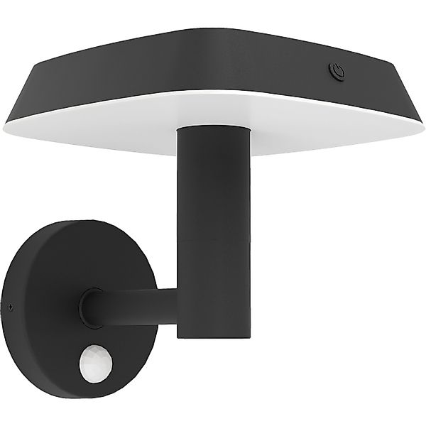 EGLO LED Solarleuchte "Dreoli Solarlampe, Wandlampe, Außenbeleuchtung, Kuns günstig online kaufen