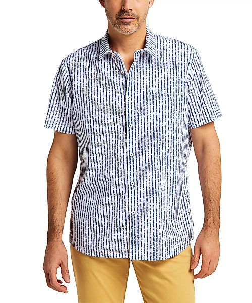 Pioneer Hemd Stripe indigo günstig online kaufen
