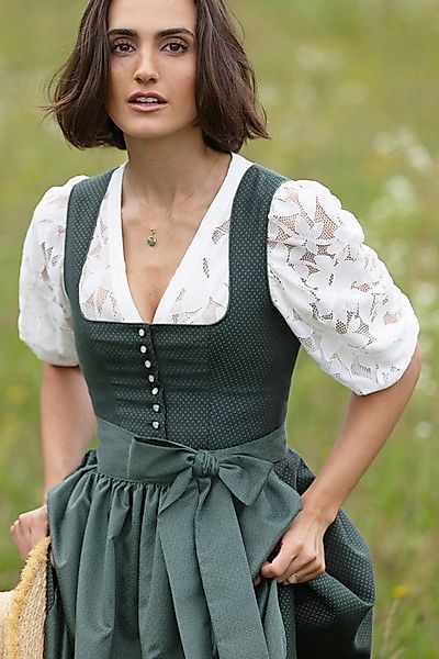 MarJo Dirndl Midi Dirndl 2tlg. - WACKERSBERG - waldgrün günstig online kaufen