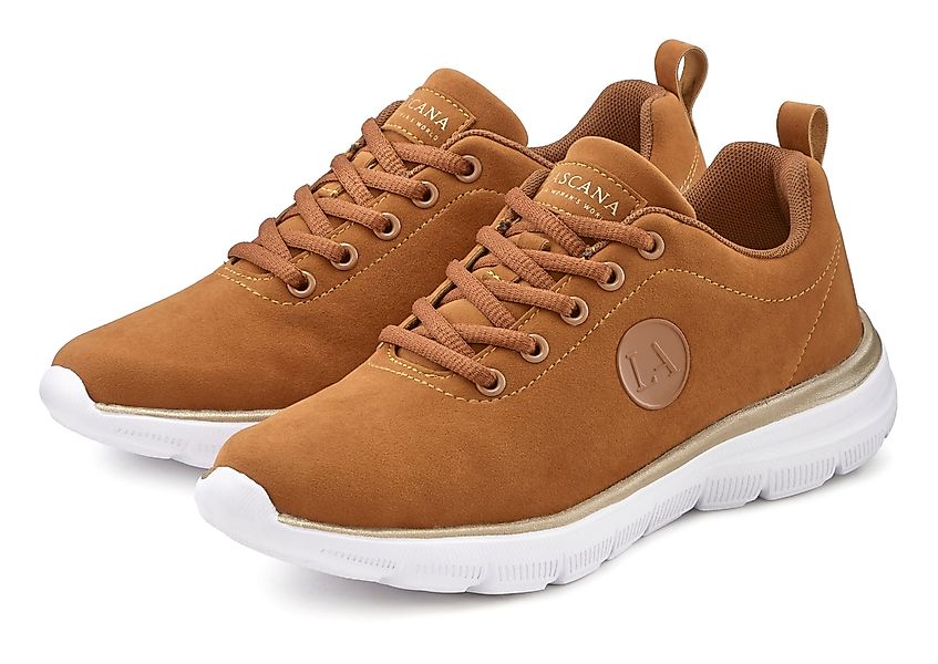 LASCANA Sneaker pflegeleicht, ultraleicht, Schnürhalbschuhe, Freizeitschuhe günstig online kaufen