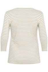 KAFFE Curve Langarmbluse Langarm-Shirt KClia Große günstig online kaufen