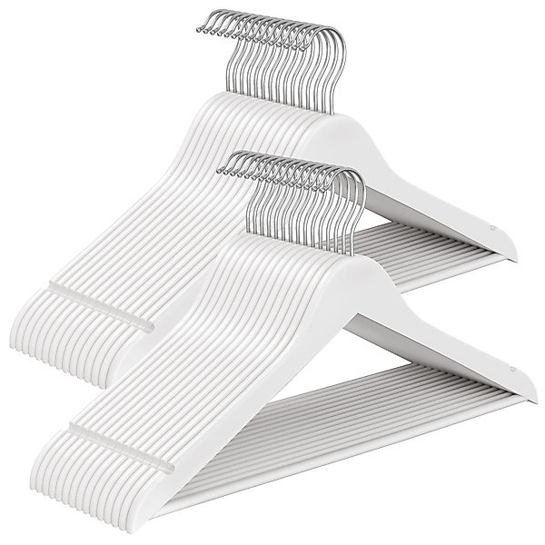 SONGMICS Kleiderbügel, (30-tlg), Holzbügel schlank, Bügel, günstig online kaufen