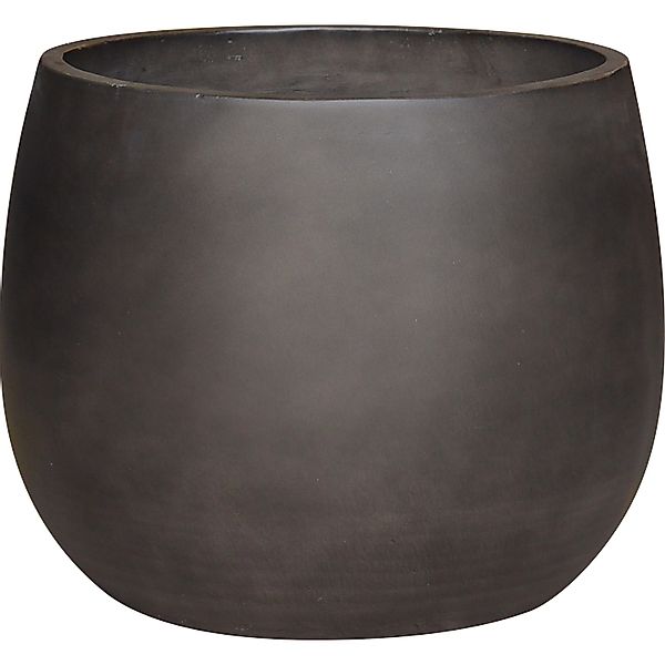 Übertopf Leichtzement Matt Dunkelgrau 44 cm x 44 cm x 36 cm günstig online kaufen