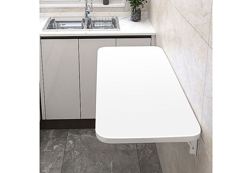 JEOBEST Klapptisch Wandklapptisch, Klappbarer Esstisch, Schreibtisch, Wandm günstig online kaufen