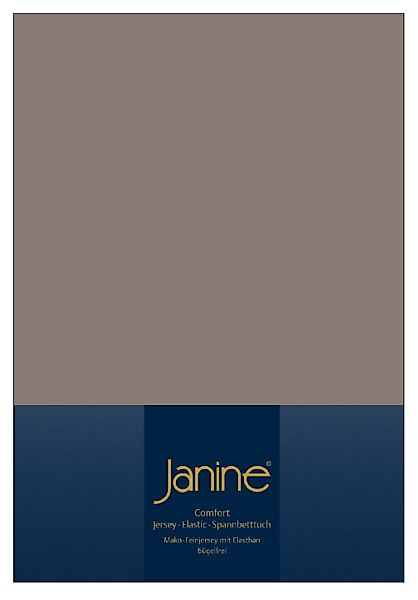 Janine Spannbetttuch Comfort - Elastic-Jersey, Mako-Feinjersey, Bettlaken T günstig online kaufen