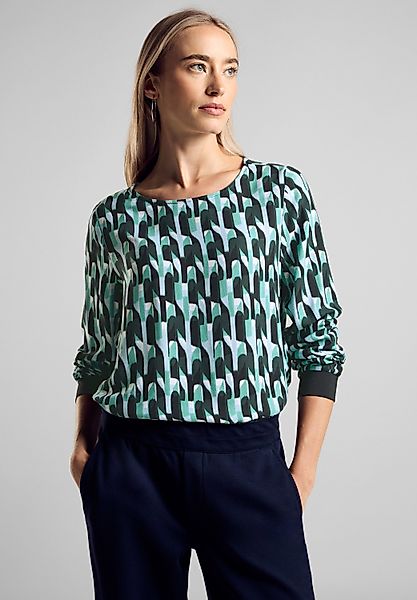 STREET ONE Langarmbluse aus softer Viskose günstig online kaufen