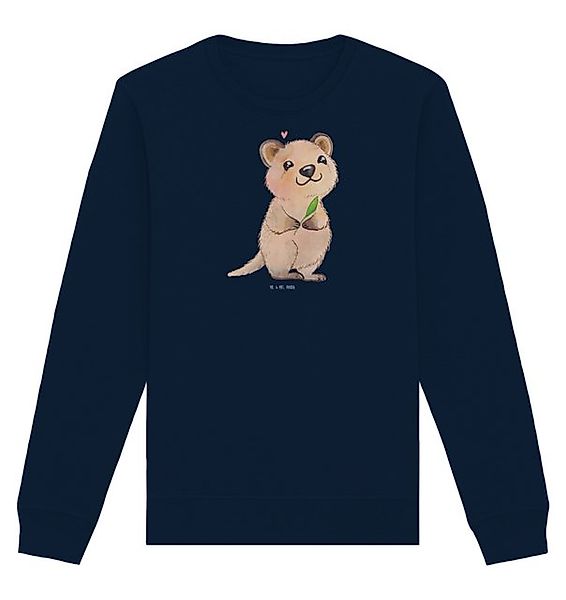 Mr. & Mrs. Panda Longpullover Quokka Happy Größe S - French Navy - Geschenk günstig online kaufen