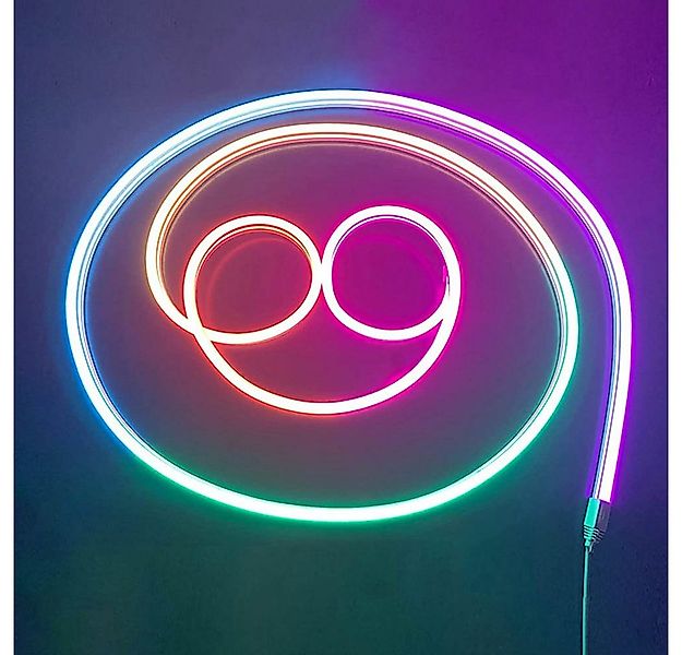 Rosnek LED Stripe 3M, Smart, DIY, RGB, für Schlafzimmer Party Gaming Zimmer günstig online kaufen