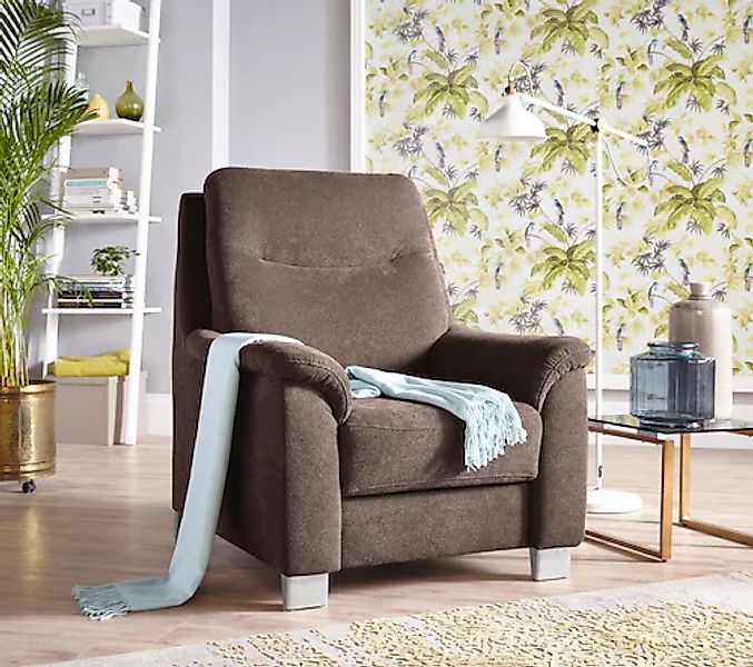 sit&more Sessel »Boccaccio«, inklusive Federkern und Kopfteilverstellung günstig online kaufen