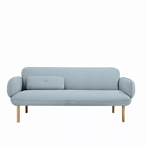 Sofa Dkd Home Decor Metall Polyester Himmelsblau (200 X 85 X 80 Cm) günstig online kaufen