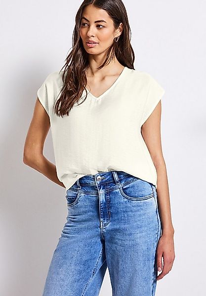 STREET ONE Shirtbluse mit V-Neck günstig online kaufen