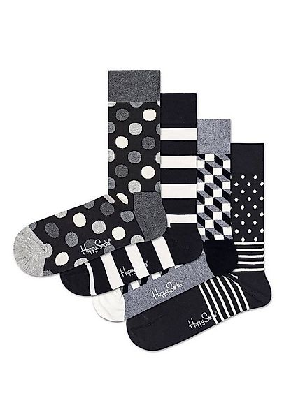 Happy Socks Freizeitsocken Happy Socks CLASSIC BLACK AND WHITE SOCKS XCBW09 günstig online kaufen