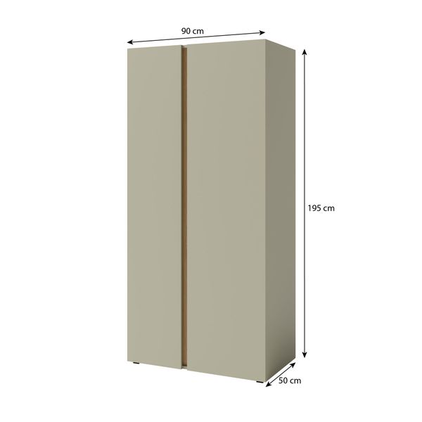 Beautysofa Kinderkleiderschrank LICO mit 2 Türen günstig online kaufen