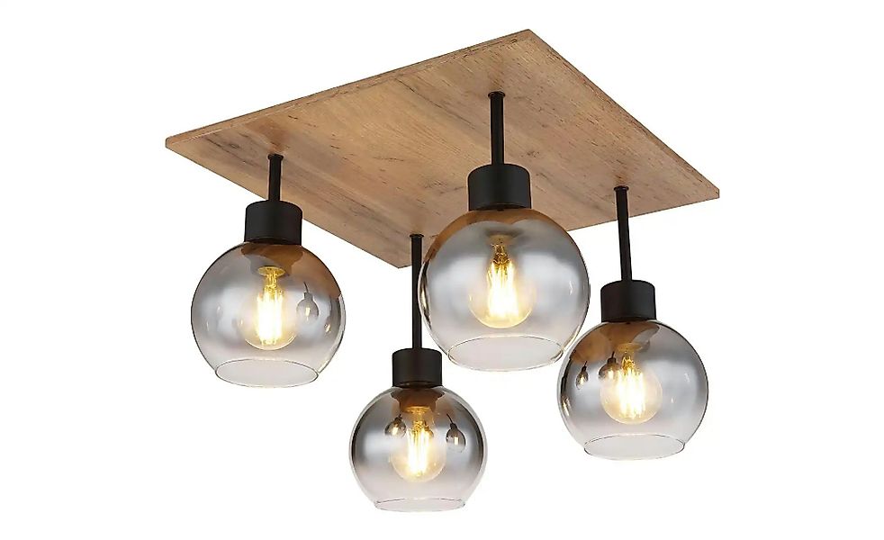 Globo Lighting Deckenleuchte   ¦ schwarz ¦ Maße (cm): B: 40 H: 33,5 T: 40.0 günstig online kaufen