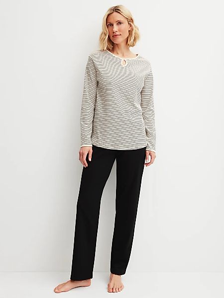 CALIDA Schlafanzug "Sweet Dreams" 2 tlg. lockere Passform, Rundhals, Interl günstig online kaufen