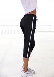 LASCANA Caprihose mit seitlichen Streifen, Loungewear günstig online kaufen