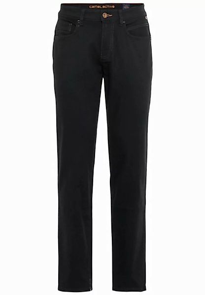 camel active Straight-Jeans Regular Fit Jeans Forever Black günstig online kaufen