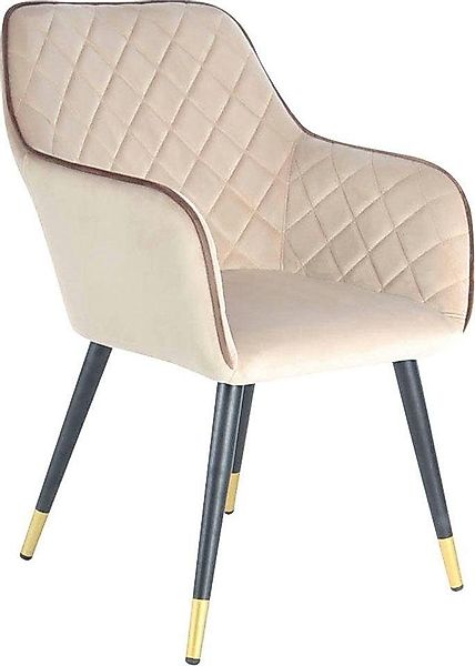 Kayoom Stuhl Amino 525, stilvoller Design-Stuhl,samtweicher günstig online kaufen