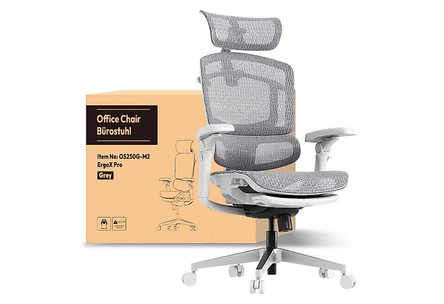 FLEXISPOT Drehstuhl ErgoX Pro Ergonomischer Bürostuhl mit 12-stufiger Höhen günstig online kaufen