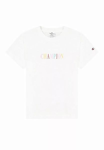 Champion T-Shirt Shirt Kurztop aus Bamwolle mit Rundhals-Ausschnitt günstig online kaufen