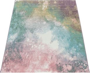 Paco Home Teppich "Mero 100" rechteckig 16 mm Höhe Kurzflor, modernes Desig günstig online kaufen