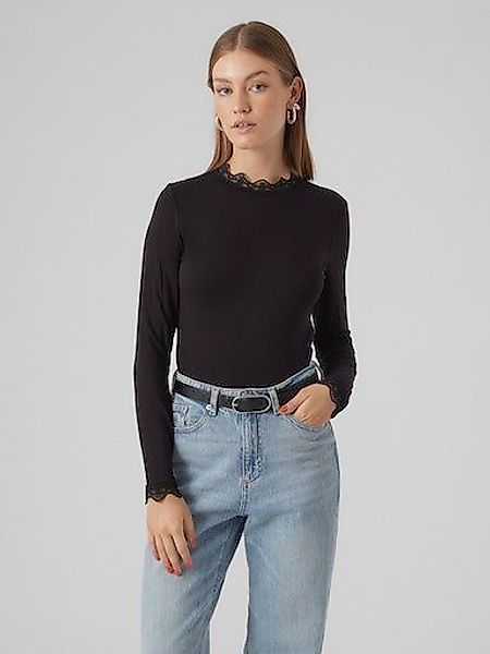 Vero Moda Stehkragenshirt VMROSA LS HIGHNECK günstig online kaufen