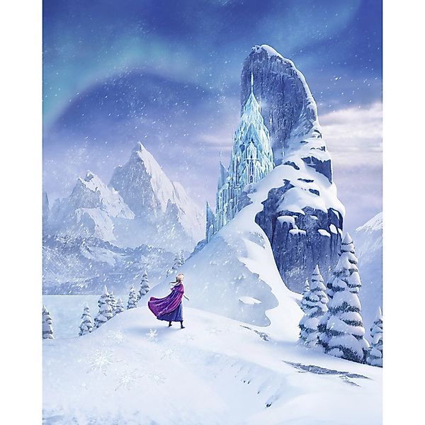 Komar Kindertapete "Disney Frozen Ice Castle" bedruckt glatt günstig online kaufen