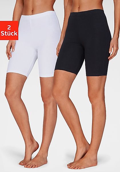 Vivance active Radlerhose, (2er-Pack), mit Gummibund, Loungewear günstig online kaufen