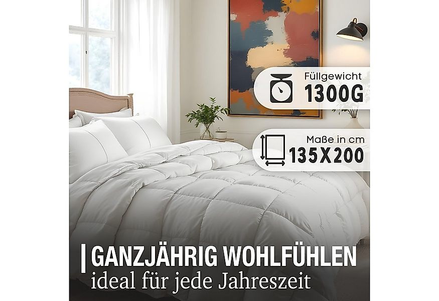 KNERST Federbettdecke Bettdecke mit weichen 10% Daunen & 90% Federn, Füllun günstig online kaufen