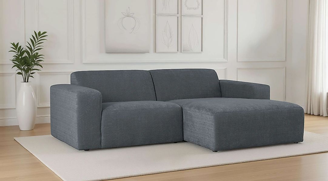 OTTO home Ecksofa "Koa, 228 cm, L-Form, Modulsofa in Cord, Chenille, Strukt günstig online kaufen