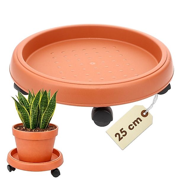 GarPet Pflanzenroller Pflanzenroller Rund Rollbrett Pflanzen Untersetzer Bl günstig online kaufen